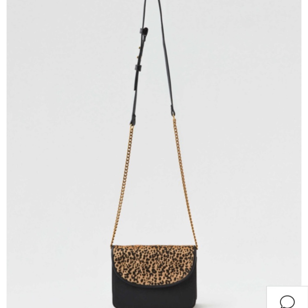 SOLDAmerican Eagle Cheetah Print Cross Body Purse